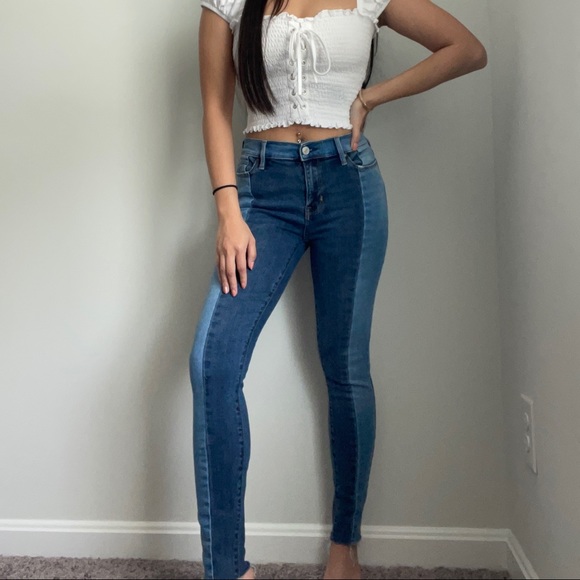 Pacsun Two Tone Jeans - Picture 4 of 13